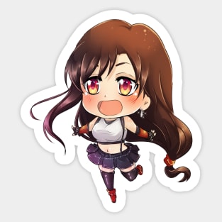 Chibi Tifa Sticker